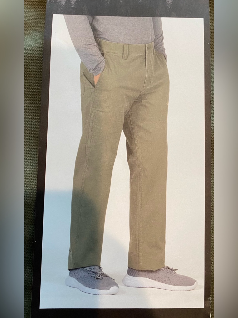 Men's Olive Green Work Pants 32x32